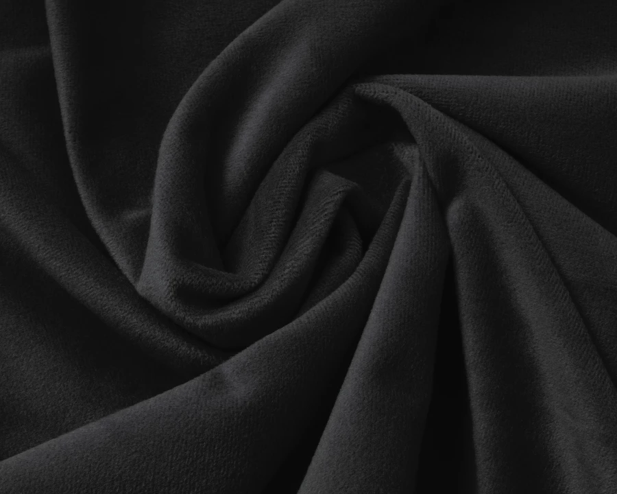 Velvet Hoeslaken Zwart