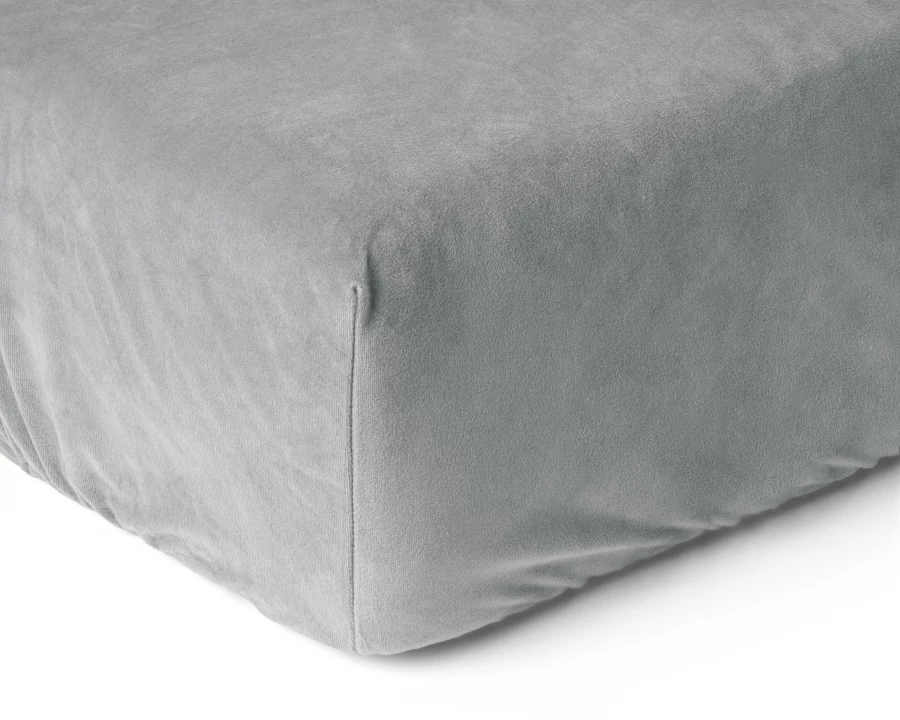 Velvet Hoeslaken Grijs