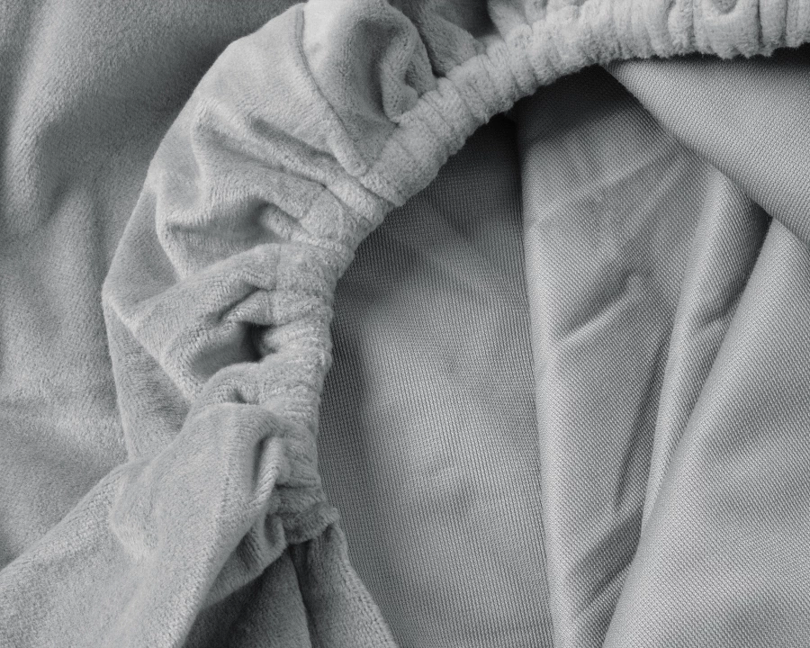 Velvet Hoeslaken Grijs