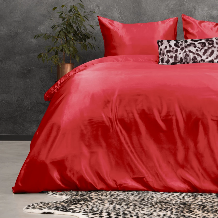 Beauty Skin Care Dekbedovertrek Rood
