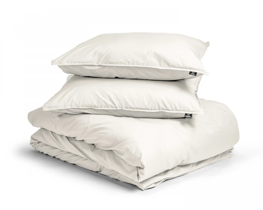 Egyptisch katoen uni Creme