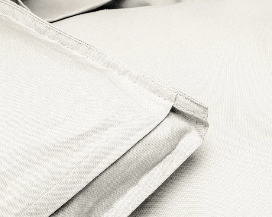 Egyptisch katoen uni Creme