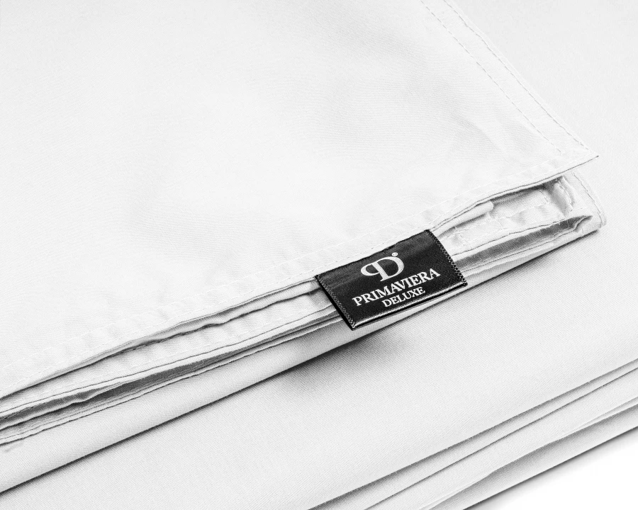 Egyptisch katoen uni Wit