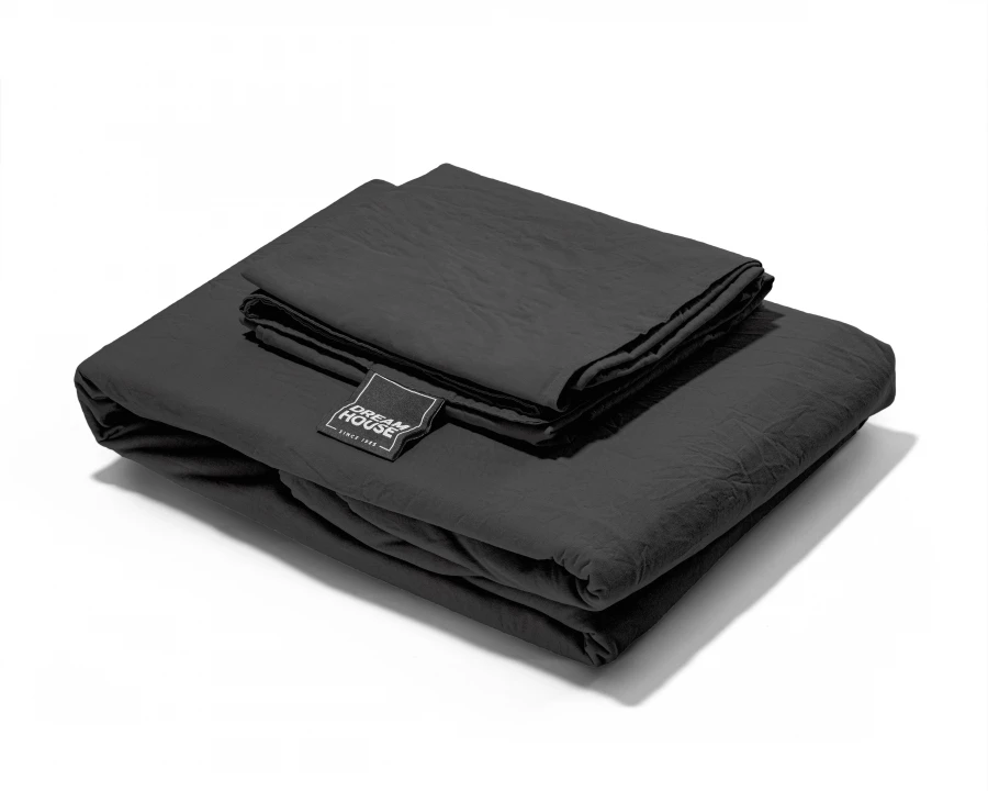 Stone washed Antraciet