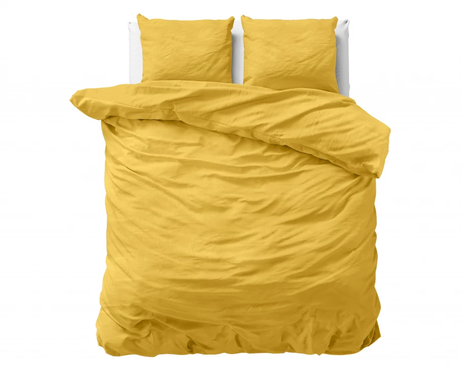 Stone washed Mustard