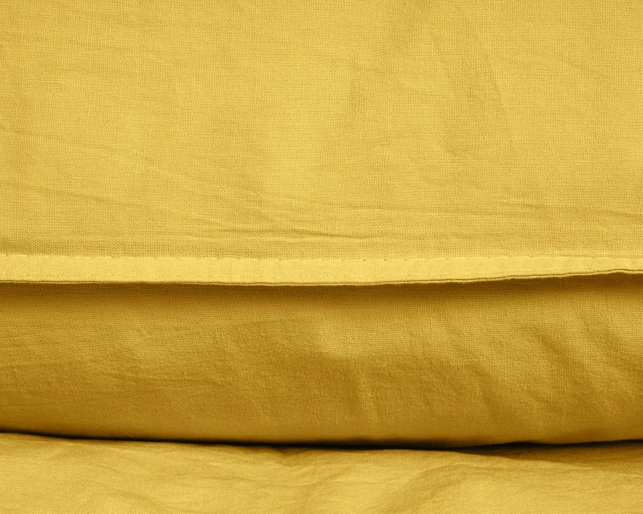 Stone washed Mustard