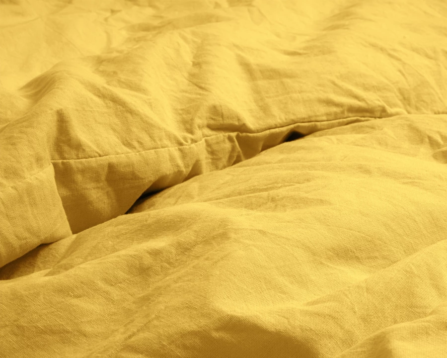 Stone washed Mustard