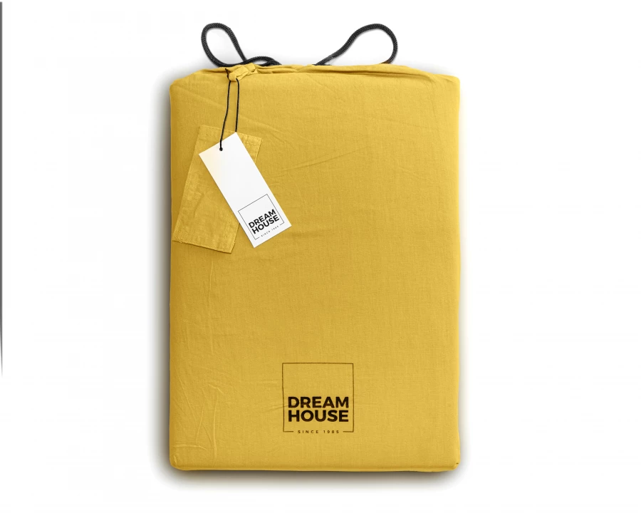 Stone washed Mustard