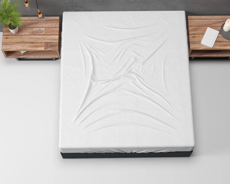 Flanel Basic Hoeslaken Wit