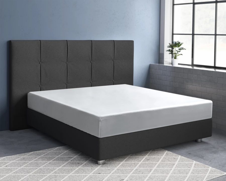 Satijnen Hoeslaken Wit