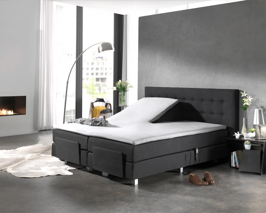 Splittopper Katoen Hoeslaken Wit