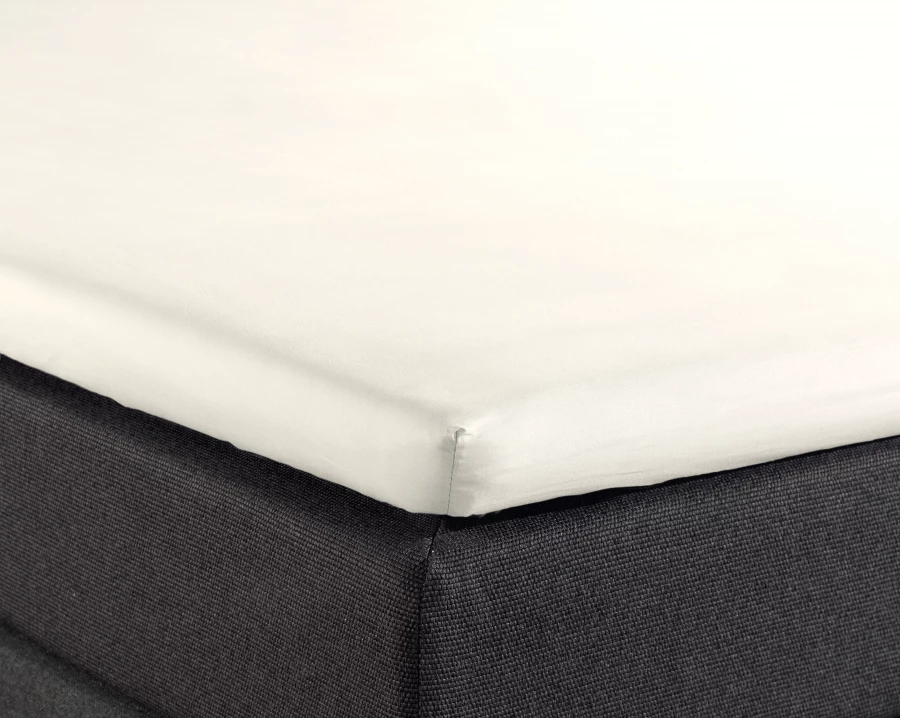 Splittopper Katoen Hoeslaken Creme