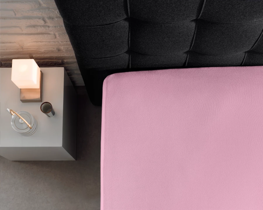 Dubbel Jersey 220 gr. Hoeslaken Roze