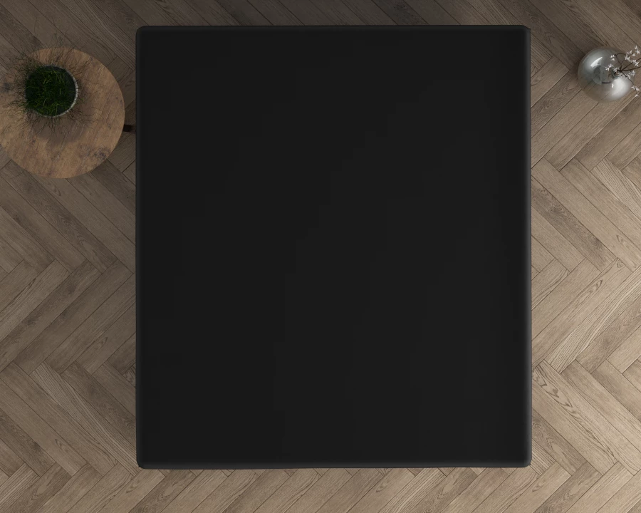 Dubbel Jersey 220 gr. Hoeslaken Zwart