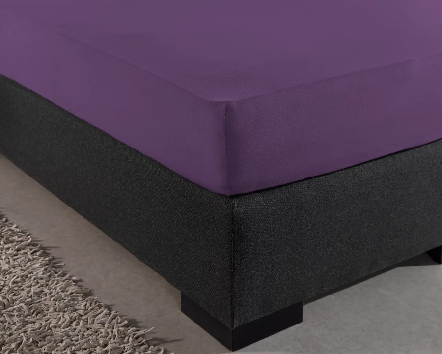 Enkel Jersey 135 gr. Hoeslaken Paars