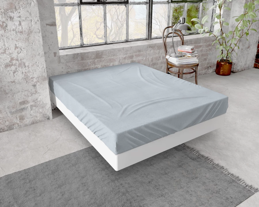 Flanel Premium Hoeslaken Grijs