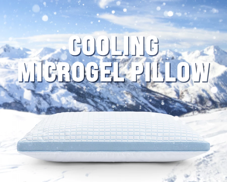 3D Blue Cell Tech Verkoelend Memory Foam Kussen