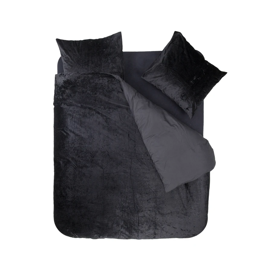 Crystal Velvet Zwart