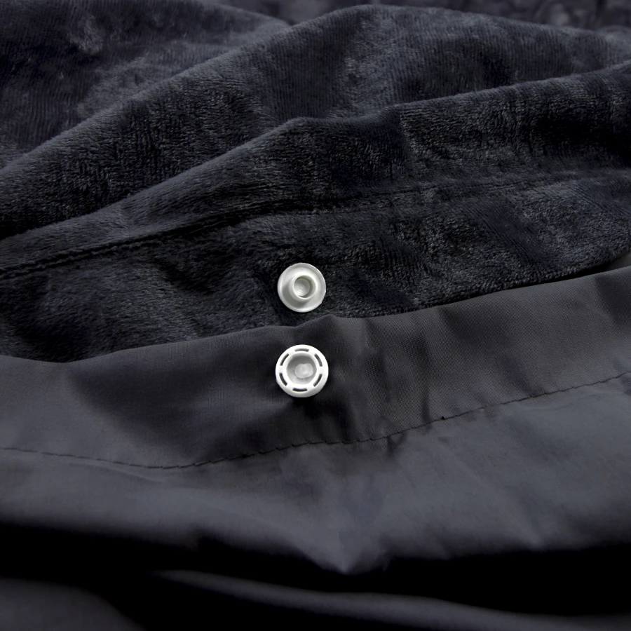 Crystal Velvet Zwart