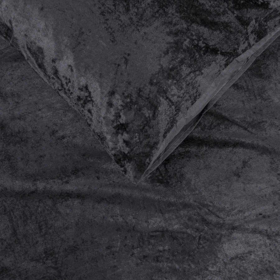 Crystal Velvet Zwart