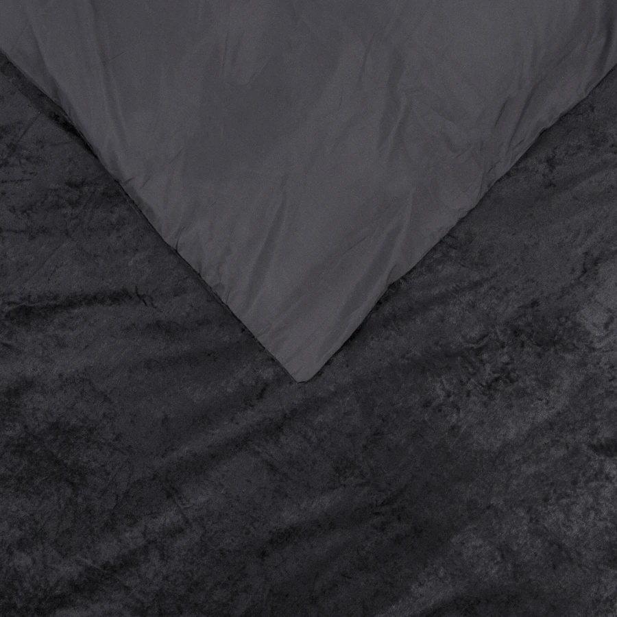 Crystal Velvet Zwart