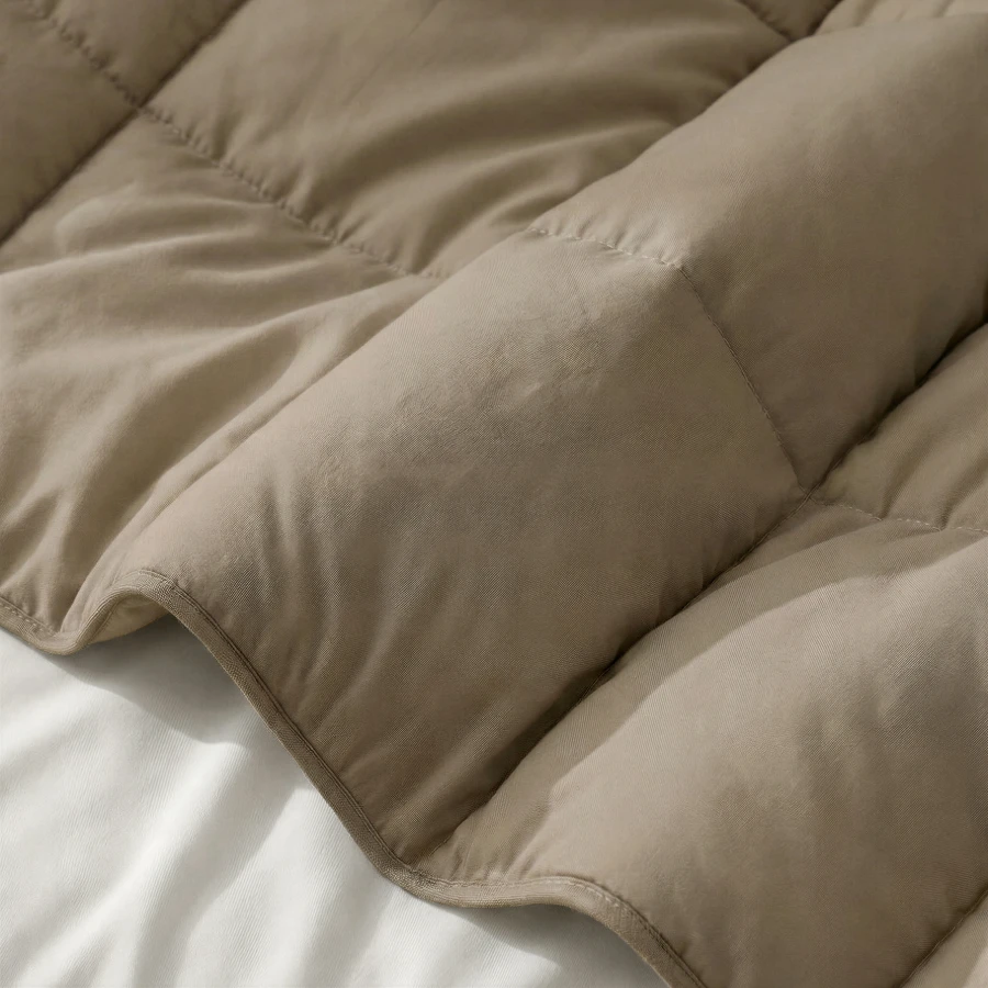 Lazy Dekbed Percale Taupe