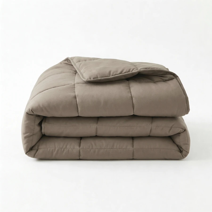 Lazy Dekbed Percale Taupe