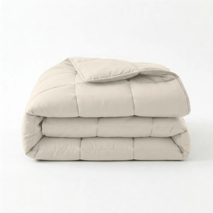 Lazy Dekbed Percale Beige