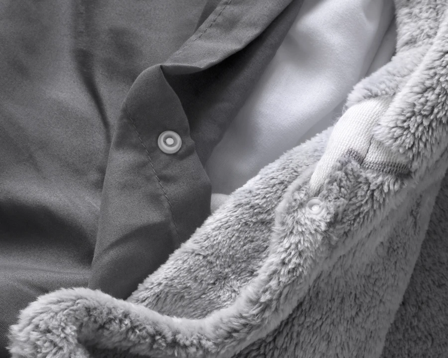 Glow in the dark Stars Grijs 140 x 220