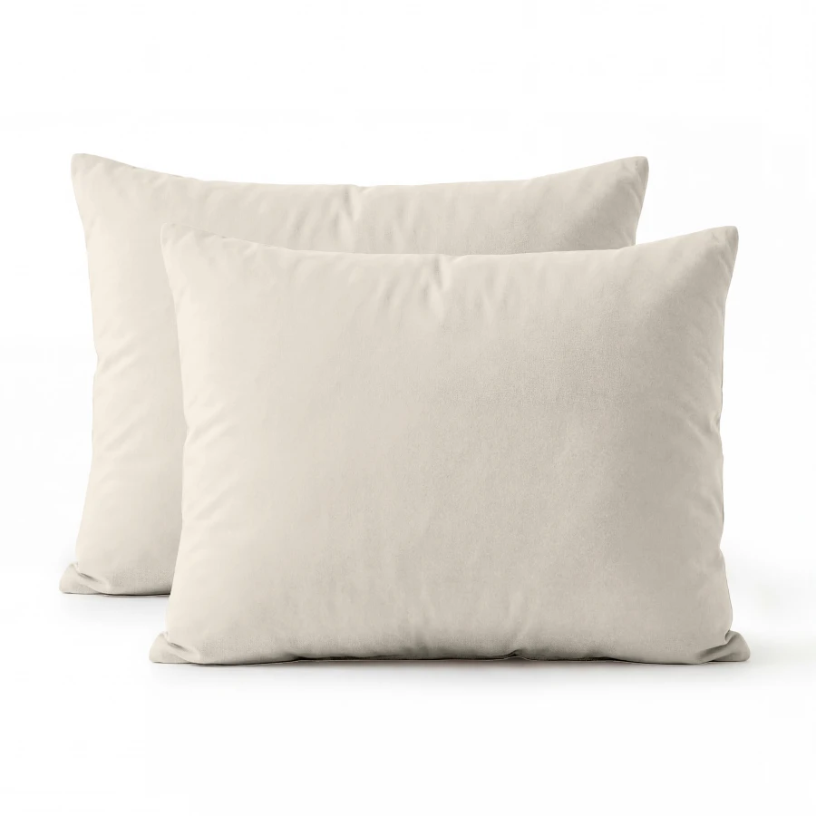 Lazy Kussensloop Percale 2Pack Beige 60 x 70