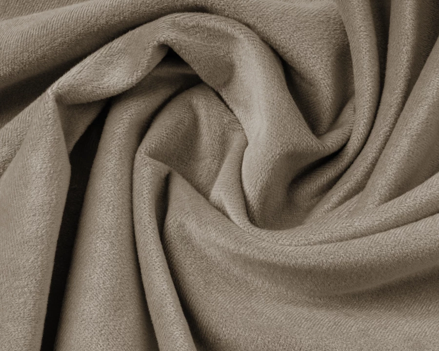 Velvet 2 in 1 kussenslopen Taupe/Grijs 60 x 70