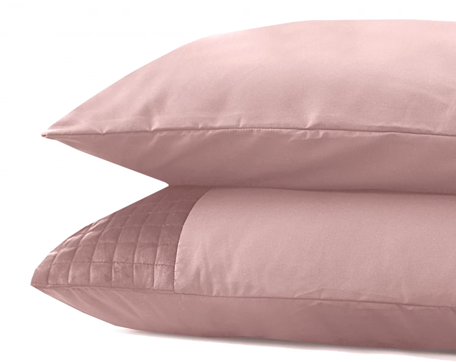 Velvet Band Roze 2pack slopen Pink 60 x 70
