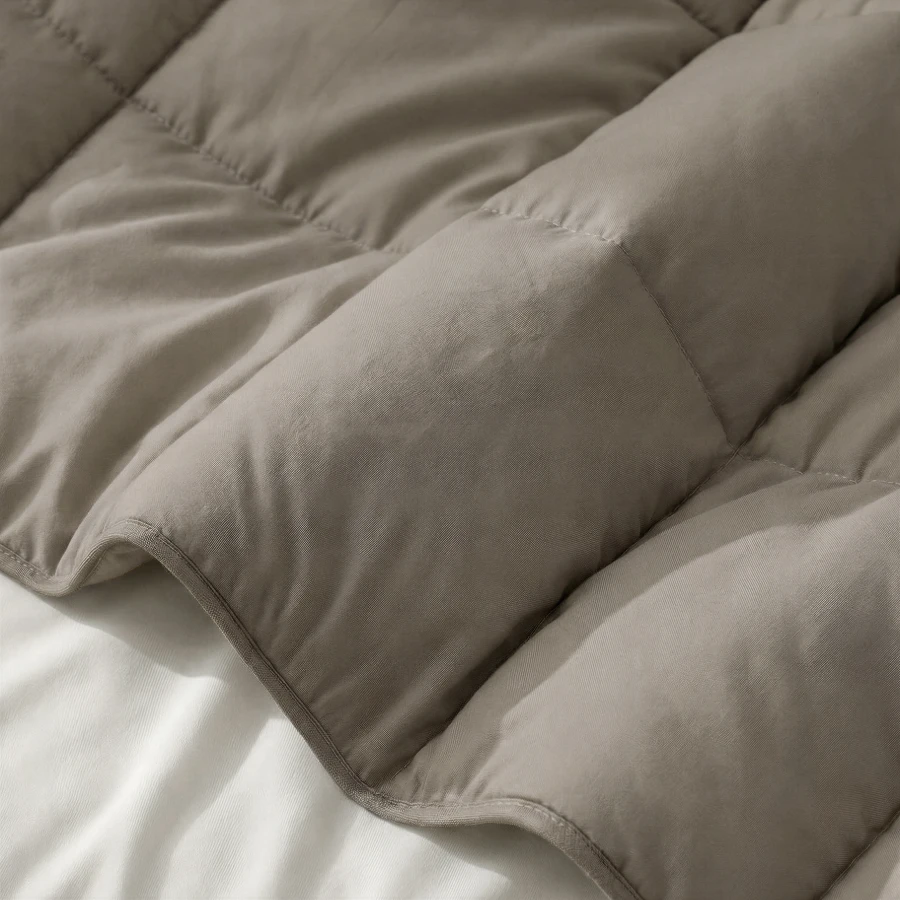 Lazy Dekbed Percale Taupe Bruin