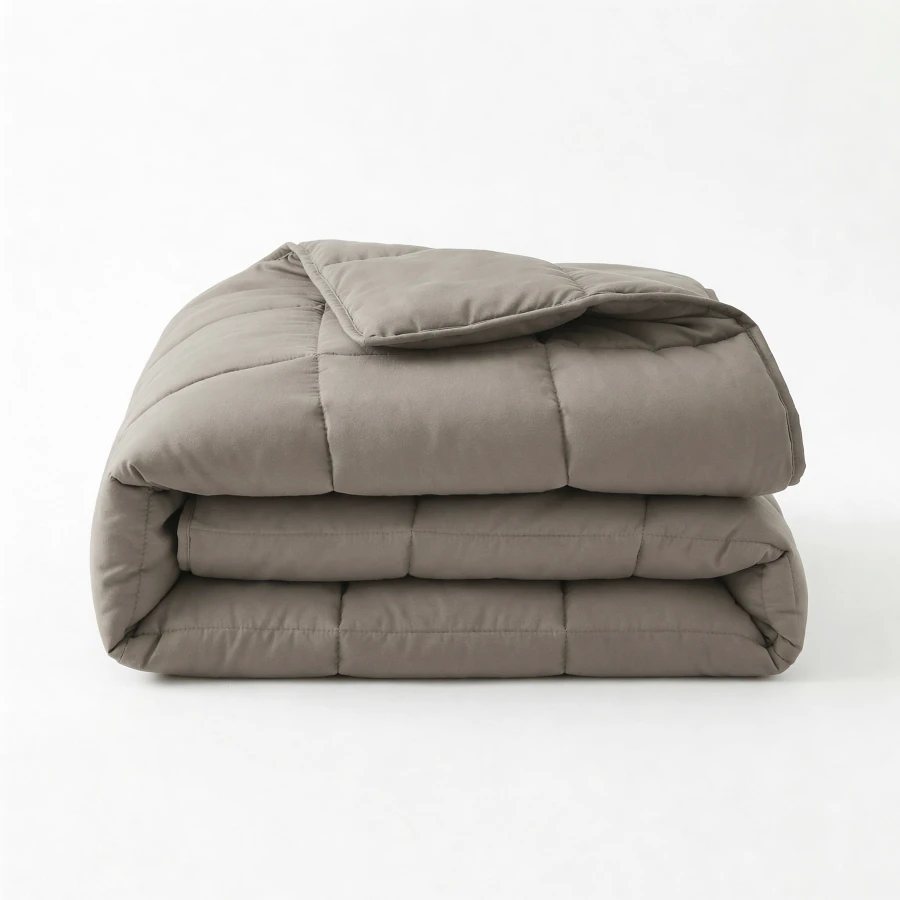 Lazy Dekbed Percale Taupe Bruin