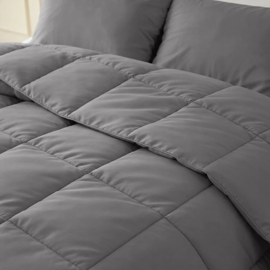 Lazy Dekbed Percale Antraciet