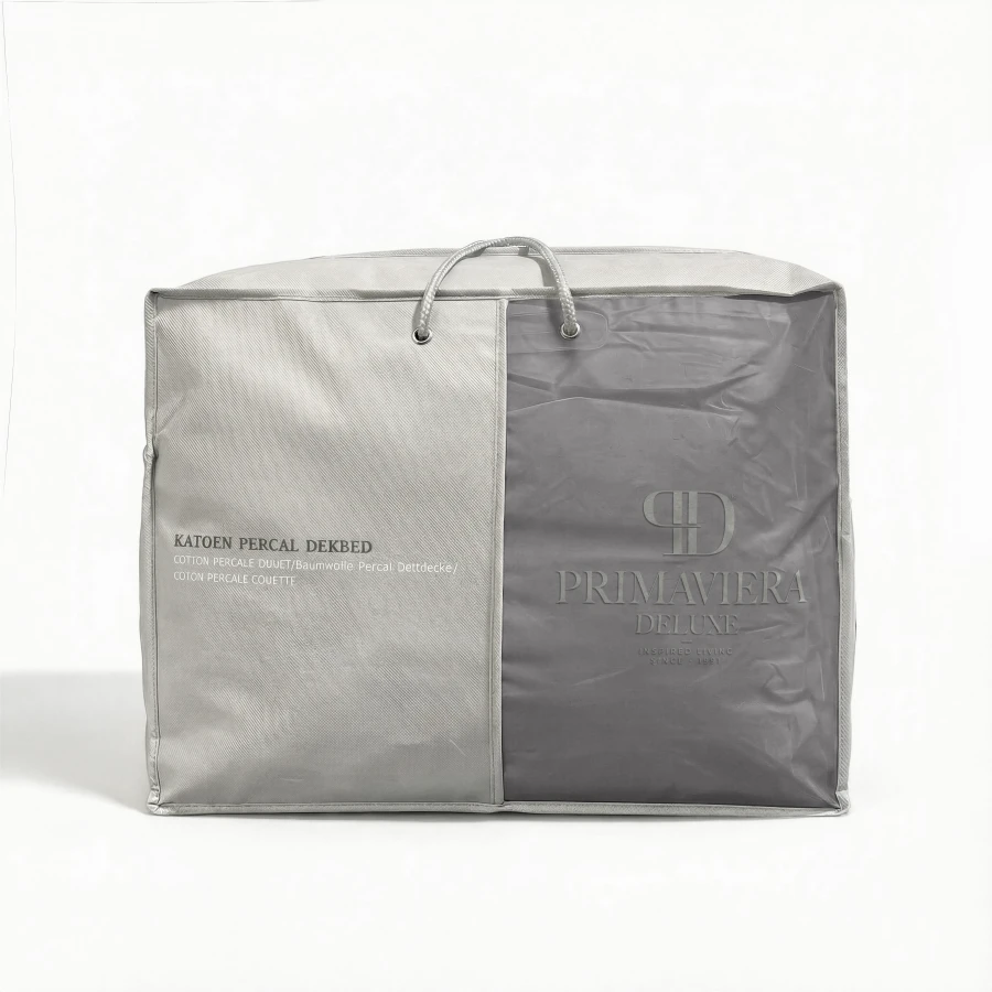 Lazy Dekbed Percale Antraciet