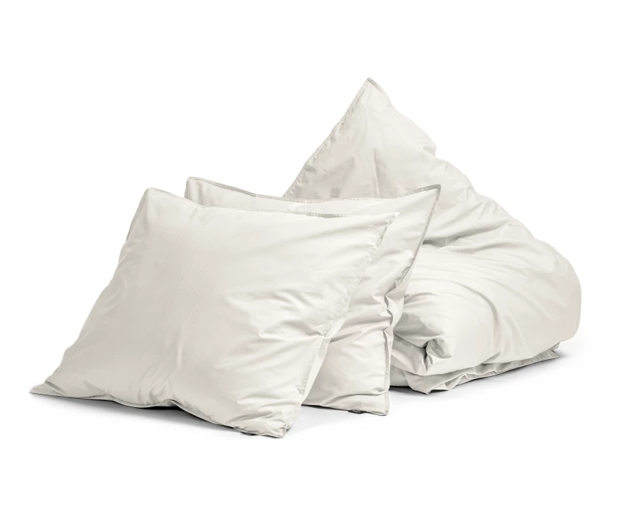 Egyptisch katoen uni Creme