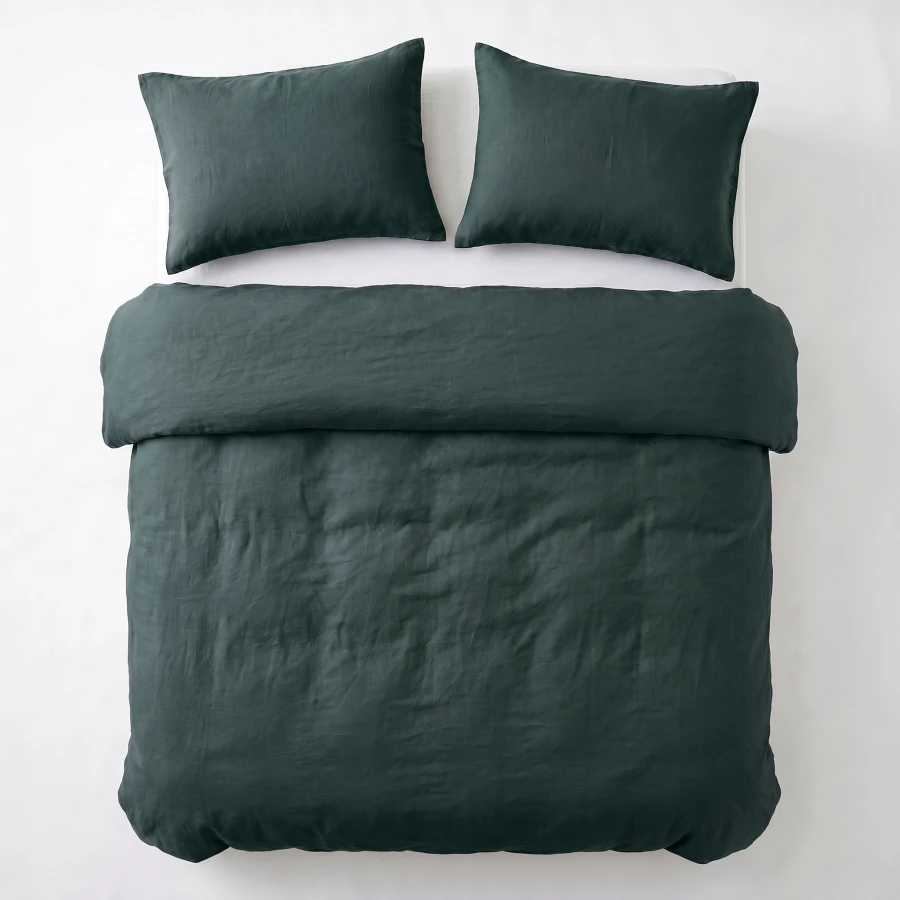 Stone Washed Donker Groen
