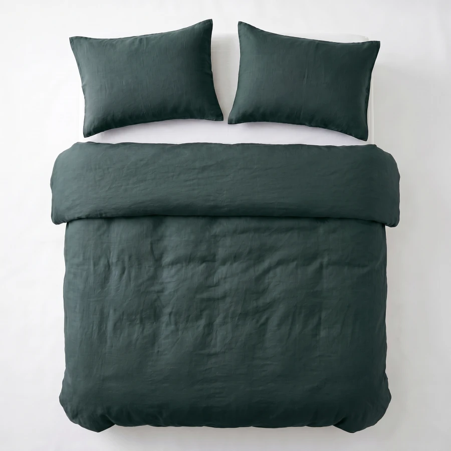 Stone Washed Donker Groen
