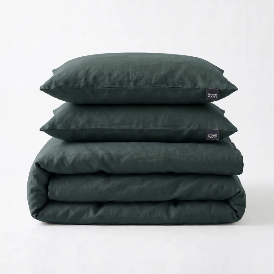 Stone Washed Donker Groen