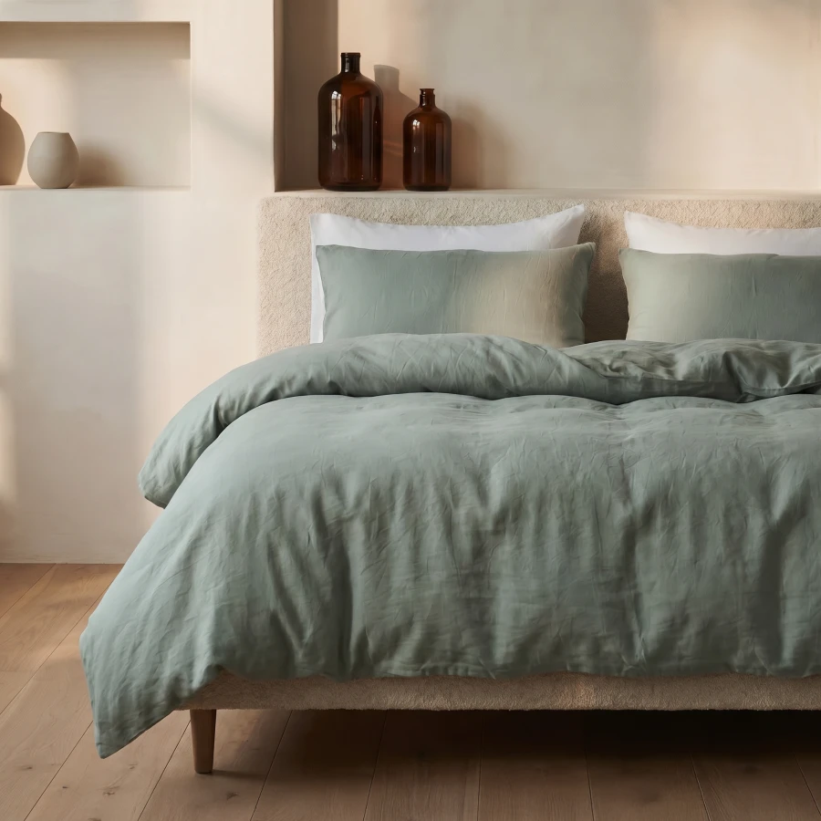 Stone Washed Groen