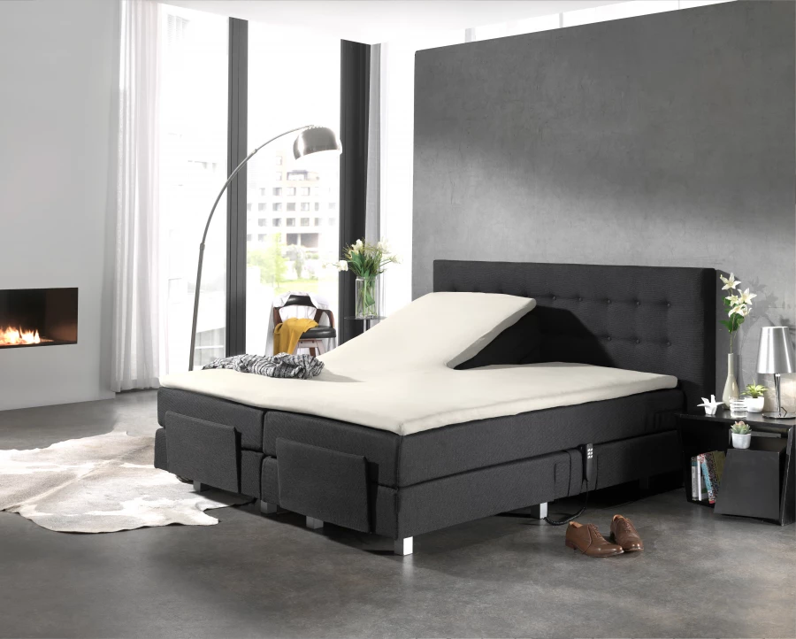 Splittopper Katoen Hoeslaken Creme