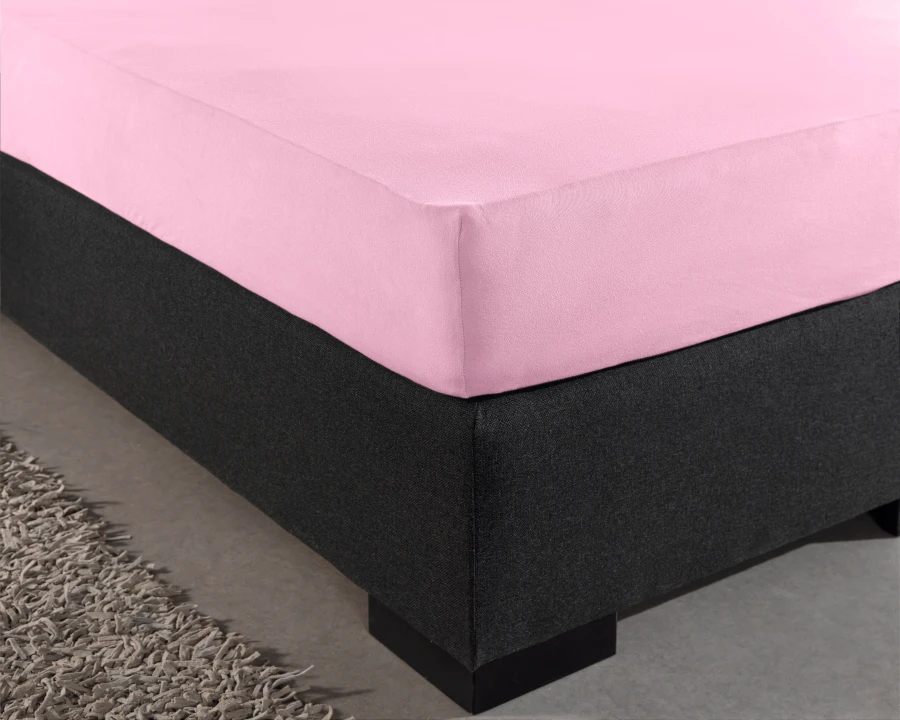 Dubbel Jersey 220 gr. Hoeslaken Roze