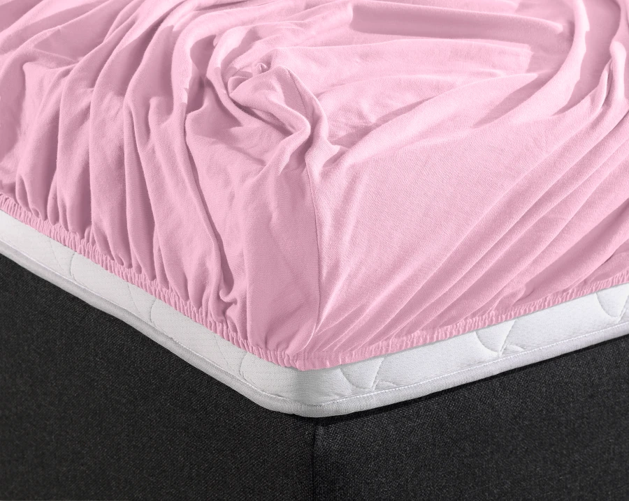 Dubbel Jersey 220 gr. Hoeslaken Roze