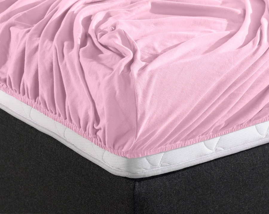 Dubbel Jersey 220 gr. Hoeslaken Roze