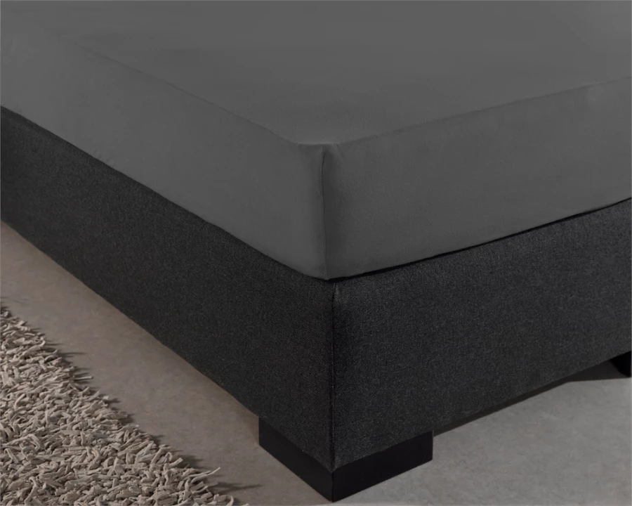Dubbel Jersey 220 gr. Hoeslaken Antraciet