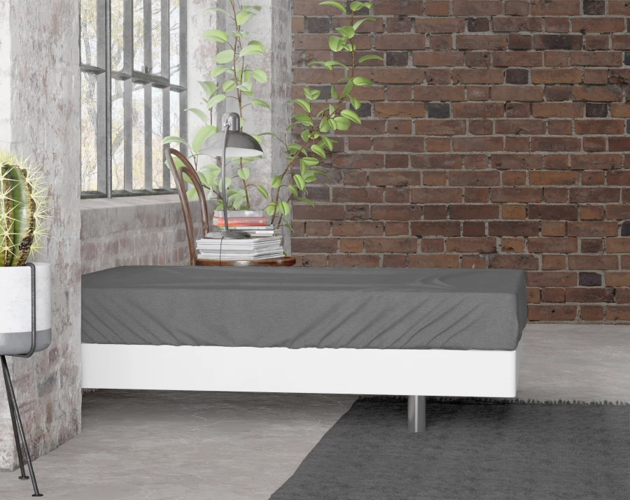 Flanel Premium Hoeslaken Antraciet