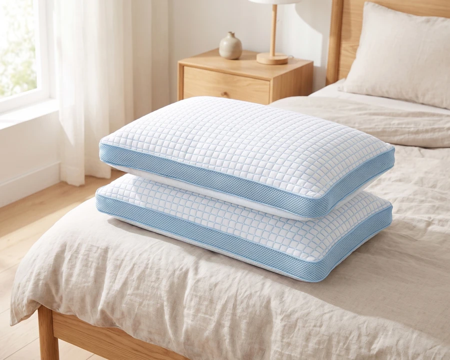 3D Blue Cell Tech Verkoelend Memory Foam Kussen
