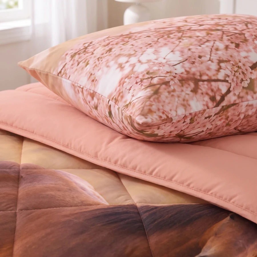 Lazy Kids Dekbed Luxe paard Roze 140 x 200