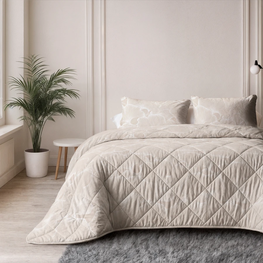 Lazy Dekbed Katoen Zeke Beige
